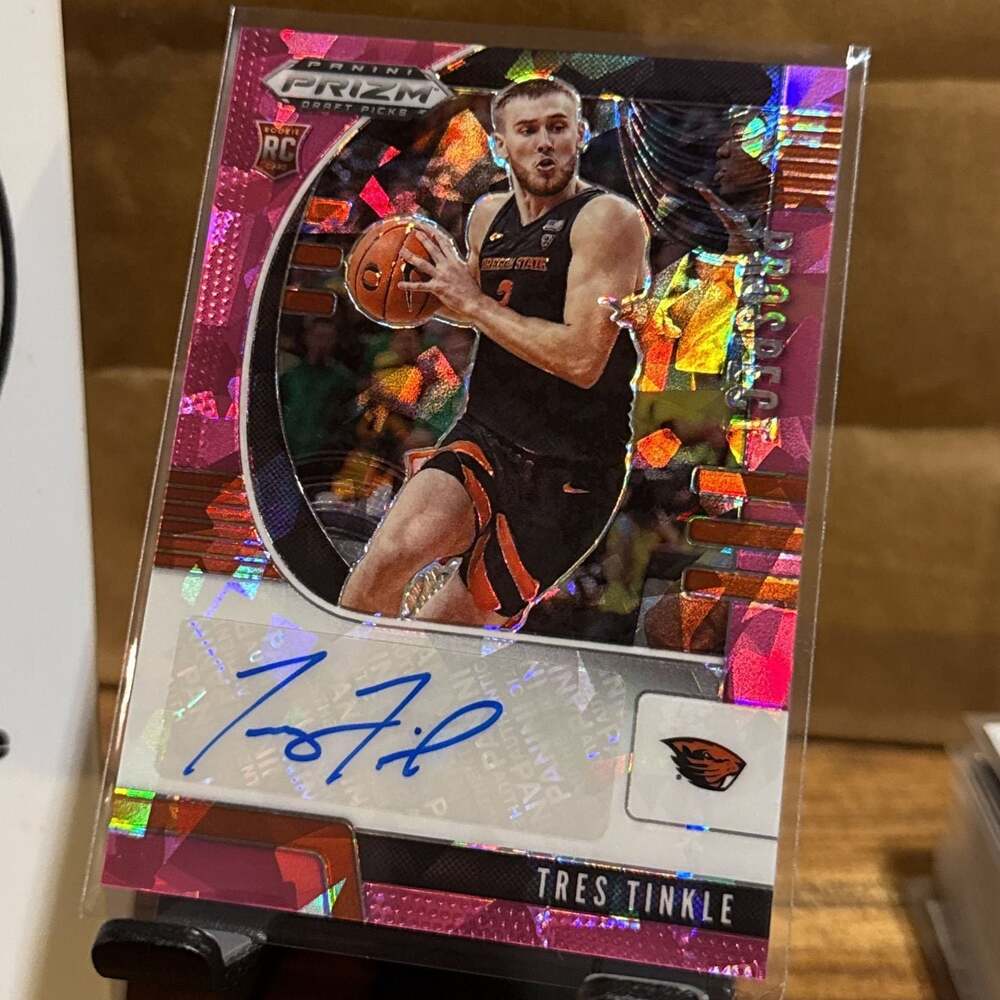 2020-21 Panini Prizm Draft Picks - Prospect Autographs - Pink Ice Prizm - #PA-TT
